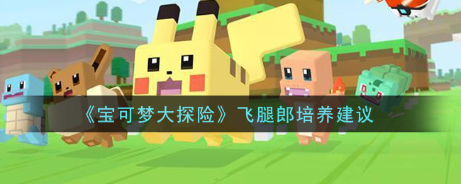 宝可梦大探险飞腿郎怎么培养