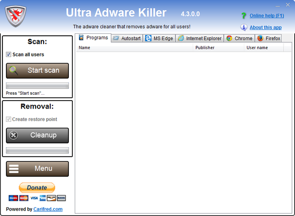 Ultra Adware Killer0