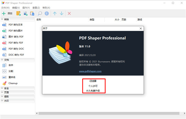 PDF Shaper Professional 110