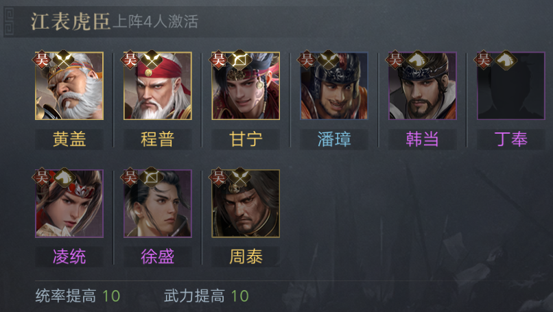 荣耀新三国黄盖阵容宝物怎么搭配