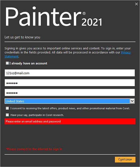 painter 2021 upgrade