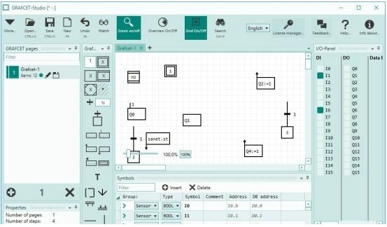 GrafCet Studio Pro图表设计工具0