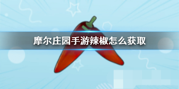摩尔庄园手游辣椒种子怎么获取