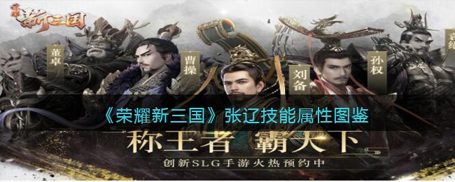 荣耀新三国张辽技能属性怎么样