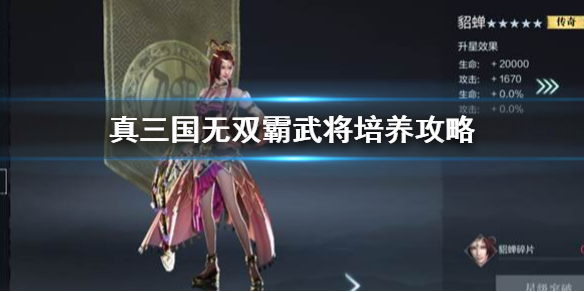 真三国无双霸武将怎么培养