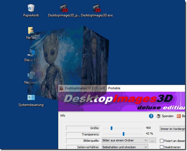 DesktopImages3D(桌面3D图片显示)0