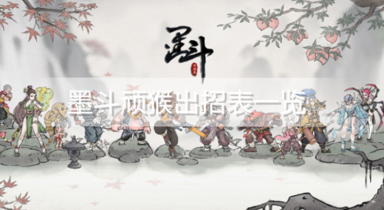 墨斗顽猴有哪些连招