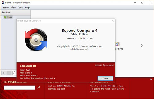 Beyond Compare Pro 4.4.7.28397 free instal