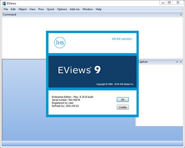 Eviews9软件2