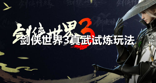 剑侠世界3真武试炼怎么玩