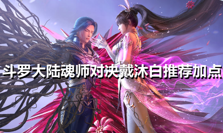 斗罗大陆魂师对决戴沐白怎么加点