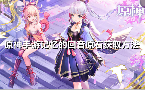 原神手游记忆的回音原石怎么获取