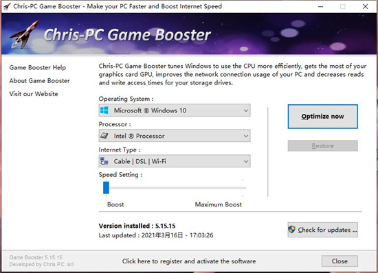 Chris-PC Game Booster0
