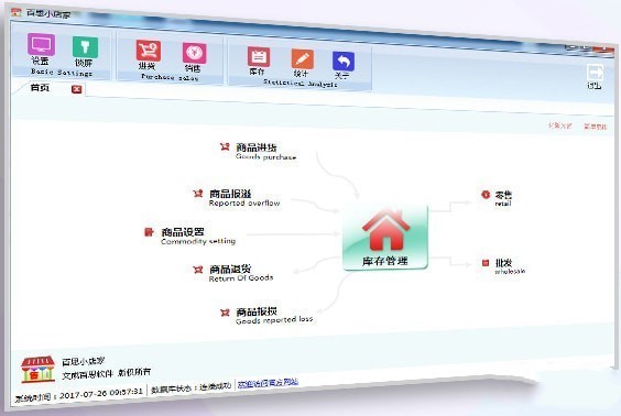 百思小店家进销存软件截图1