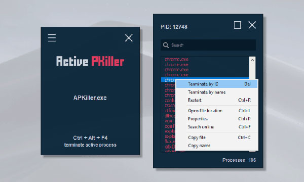 Active PKiller(强制结束进程工具)0
