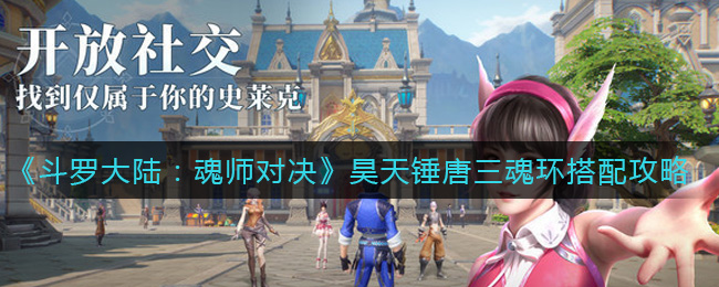 斗罗大陆魂师对决昊天锤唐三魂环怎么搭配