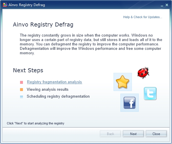Ainvo Registry Defrag0