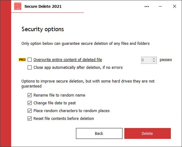 Secure Delete 20212