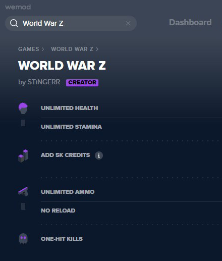 僵尸世界大战六项修改器MrAntiFun版1