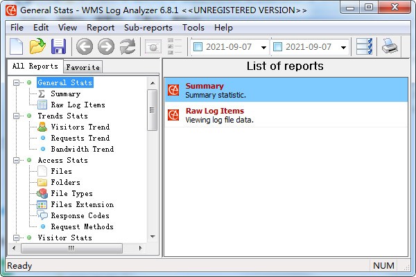 WMS Log Analyzer日志分析工具软件0