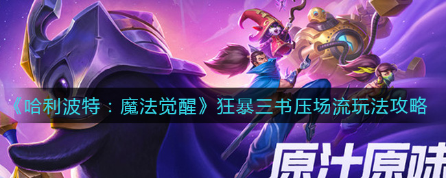 哈利波特魔法觉醒狂暴三书压场流怎么玩