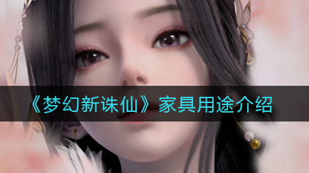 ​梦幻新诛仙家具有什么用途