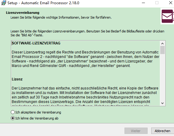 Automatic Email Processor电子邮件软件0