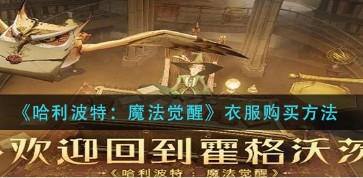 哈利波特魔法觉醒衣服怎么购买