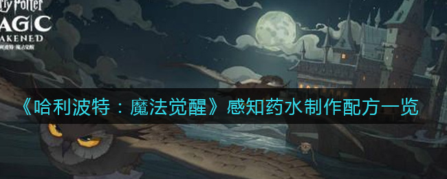 哈利波特魔法觉醒感知药水制作配方是什么