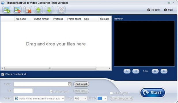 ThunderSoft GIF to Video Converter0