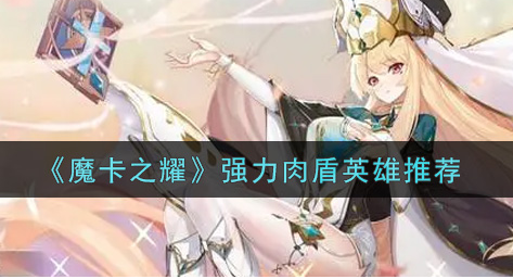 魔卡之耀强力肉盾英雄怎么选择
