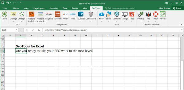 SeoTools for Excel0