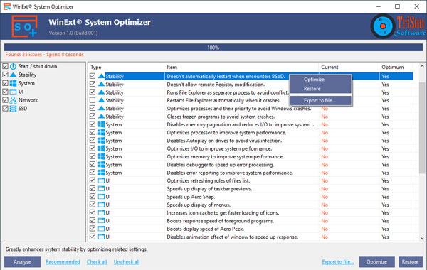 WinExt System Optimizer0