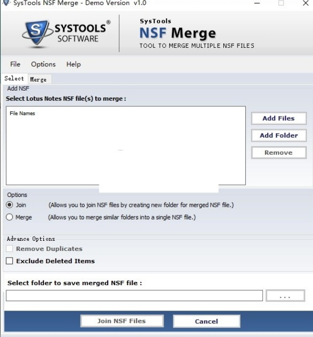 SysTools NSF Merge0