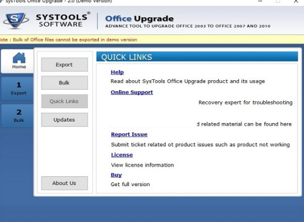 SysTools Office Upgrade1