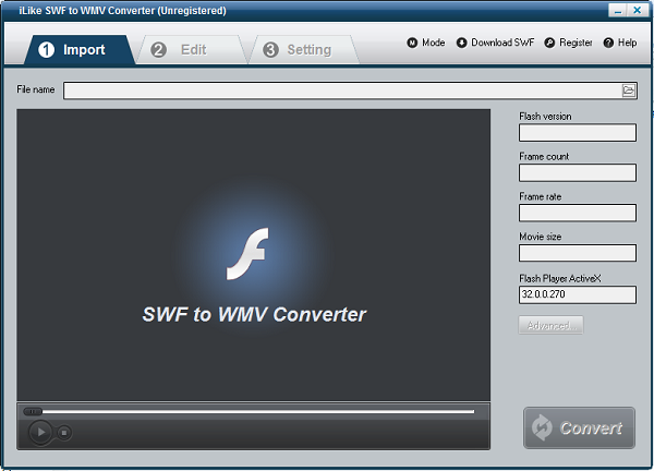 iLike SWF to WMV Converter0