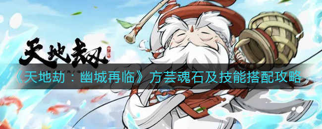 天地劫幽城再临方芸魂石技能怎么搭配