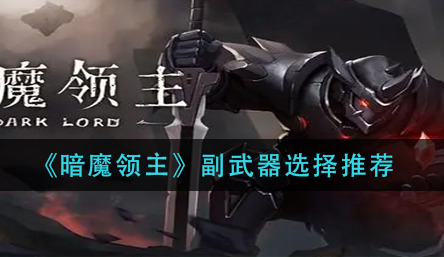 暗魔领主副武器怎么选择