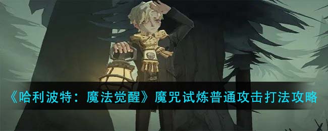 哈利波特魔法觉醒魔咒试炼普通攻击怎么打