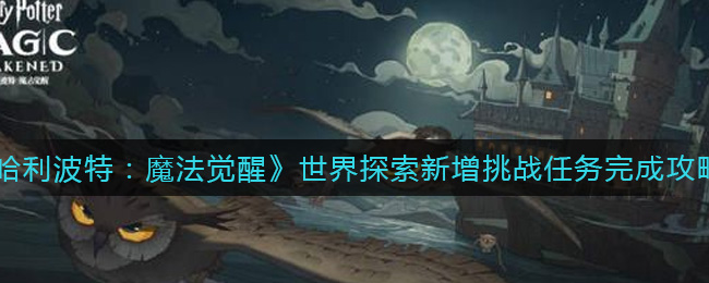 哈利波特魔法觉醒世界探索新增挑战任务怎么完成