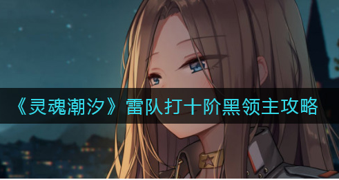 灵魂潮汐雷队怎么打十阶黑领主