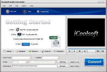 iCoolsoft Audio Converter0