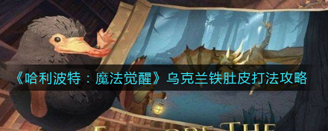 哈利波特魔法觉醒乌克兰铁肚皮怎么打