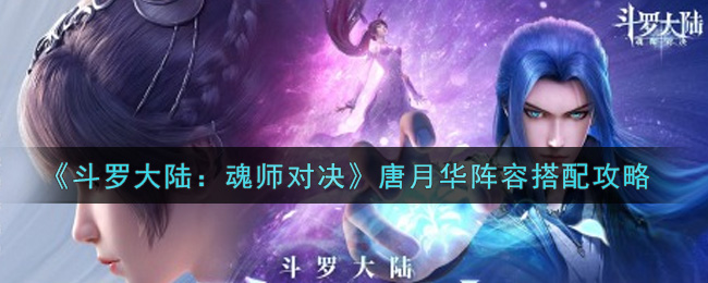 斗罗大陆魂师对决唐月华阵容怎么搭配