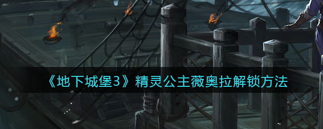 地下城堡3魂之诗精灵公主薇奥拉怎么解锁