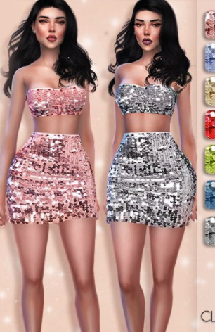 模拟人生4闪亮舞厅服装MOD1