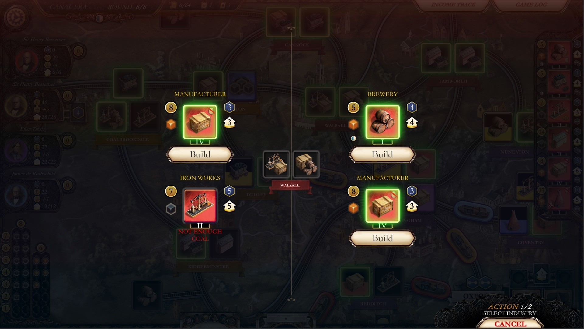 工业革命：伯明翰Brass: Birmingham2