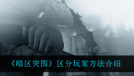 暗区突围怎么区分玩家