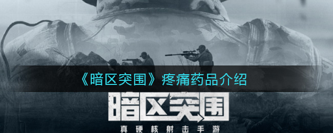 暗区突围疼痛药品有哪些