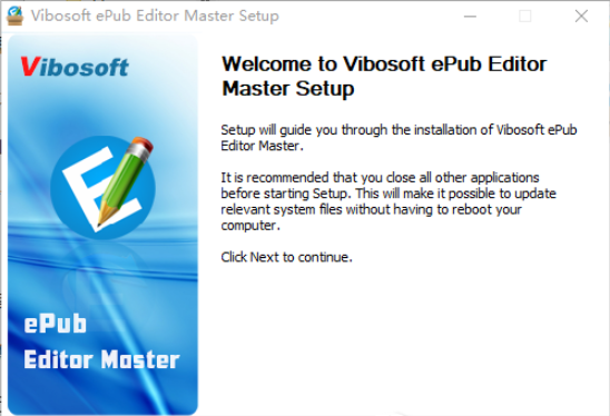 Vibosoft ePub Editor Master0